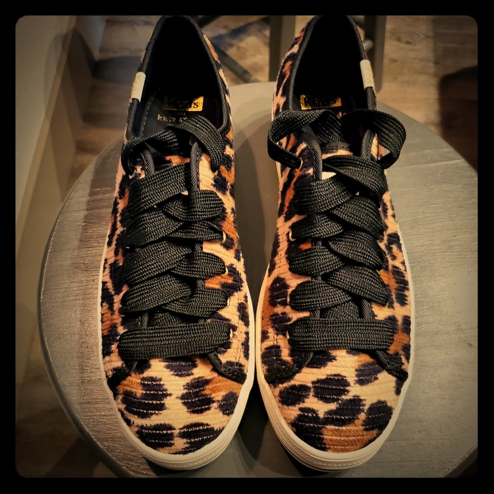 Keds x Kate Spade Kickstart KS Leopard print